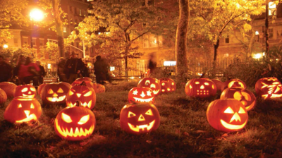 Weather and Water Themed Pumpkin Carving