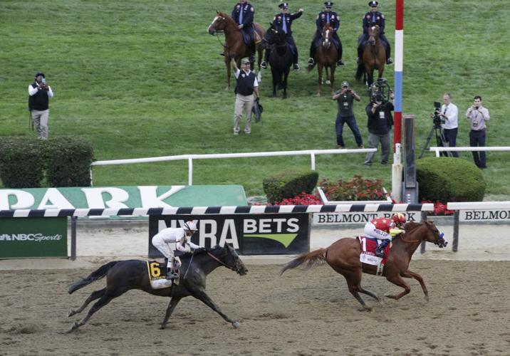 BELMONT STAKES - JUSTIFY WINS 2018 - AP 1.jpeg