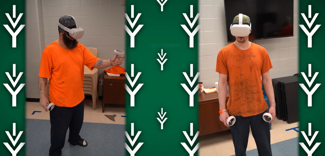 Ivy Tech Community College VR class for inmates