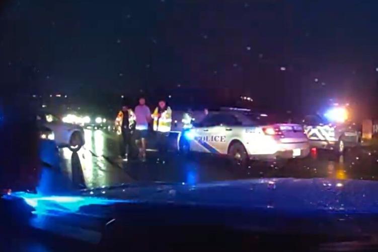 LMPD dash cam footage of Scottie Scheffler arrest