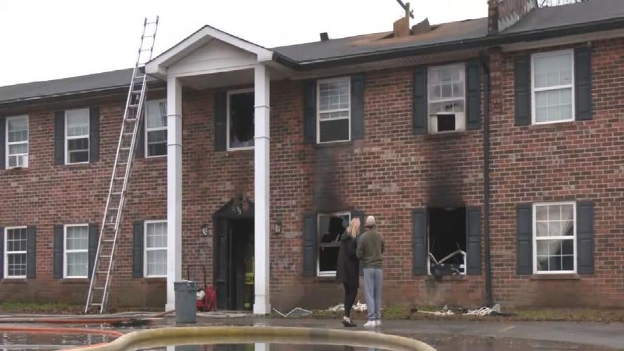 Colonial Oaks apartment fire - 2.12.25