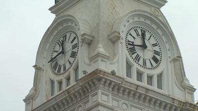 City Hall clock