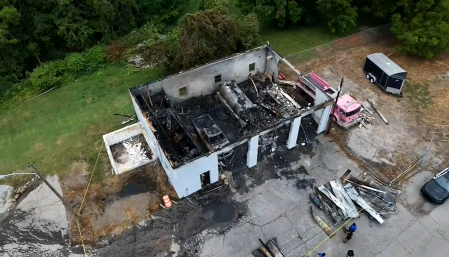 Vine Grove Fire Station fire