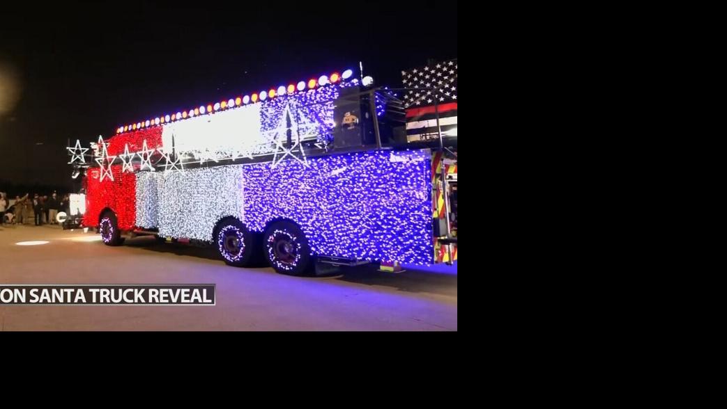 Zoneton Fire Santa firetruck unveiling - 12.3.25
