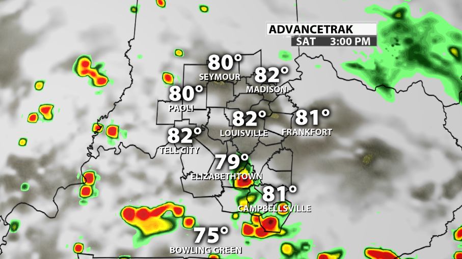 NOWCAST: Saturday (Rain) Planner | Weather Blog | Wdrb.com