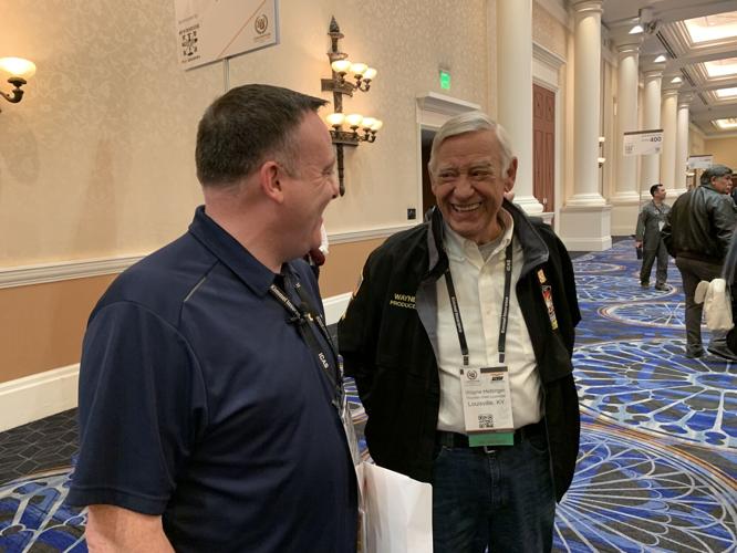 Attendees at Airshow convention
