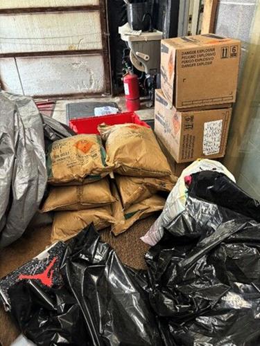 Explosives theft