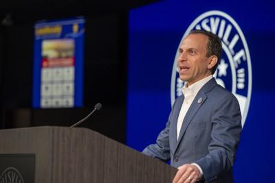 Louisville Mayor Craig Greenberg on Sept. 24, 2025