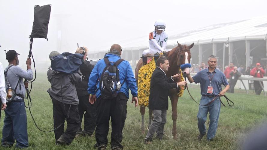 Justify Preakness presentation