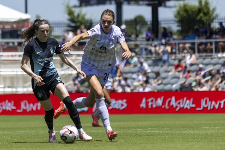 Rose Lavelle and Taylor Flint