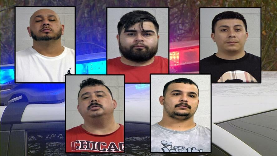 Five men accused of being part of criminal syndicate to sell marijuana arrested on Oct. 25, 2022