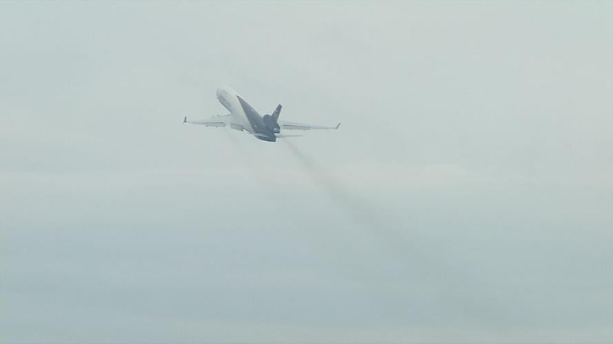 UPS PLANE TAKING OFF