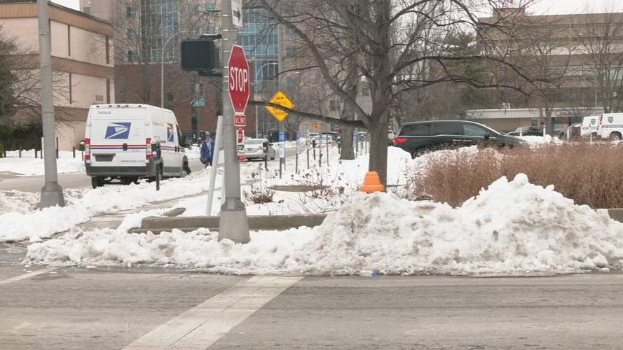 Street lights removed at 7th and Ali 2-2-26