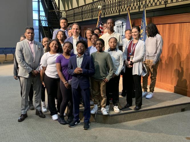 Westport Middle School Black Student Union with Mayor Craig Greenberg 10-26-23.jpg
