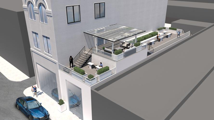 Buzz Advertising Rendering Rooftop