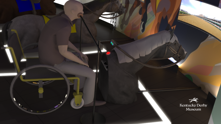 KENTUCKY DERBY MUSEUM - NEW RIDERS UP EXHIBIT RENDERING 4