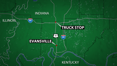 Truck stop arrest map