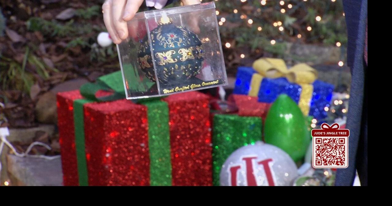 Jude opens special ornament and more donations for the Jingle Tree ...