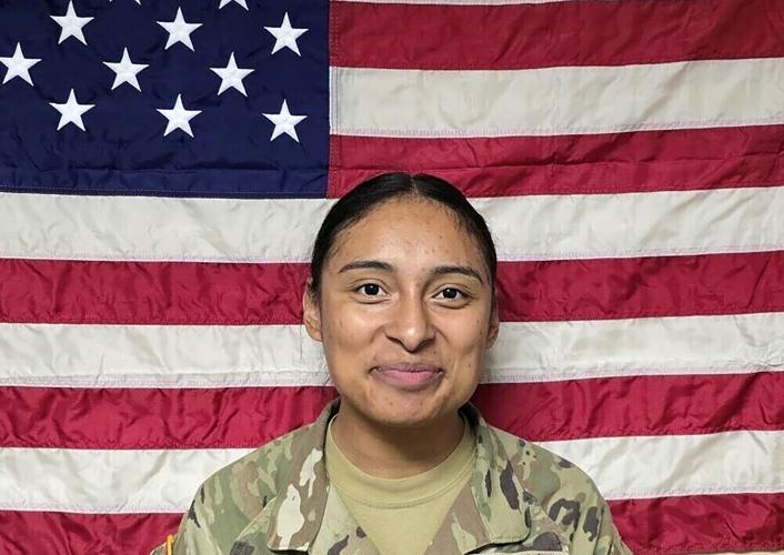 Ft. Campbell soldier Pfc. Katia Duenas Aguilar
