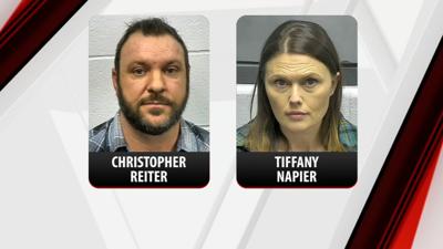 Chris Reiter and Tiffany Napier