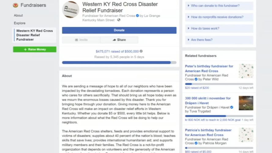 La Grange Main Street FB Fundraiser for Western Ky 12-15-21