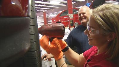 GINA ON THE JOB: Auto Mechanic