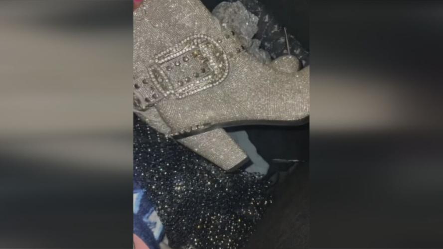 Blingy boots for Beonce concert