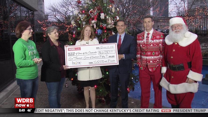 Jingle Tree final donation total 2018 (first year collecting money)