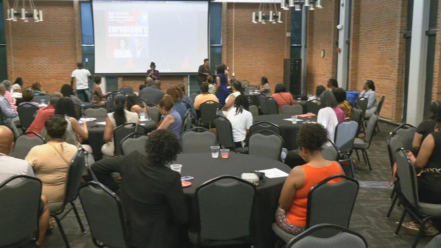 JCPS Superintendent Dr. Brian Yearwood meets with Black Louisville educators