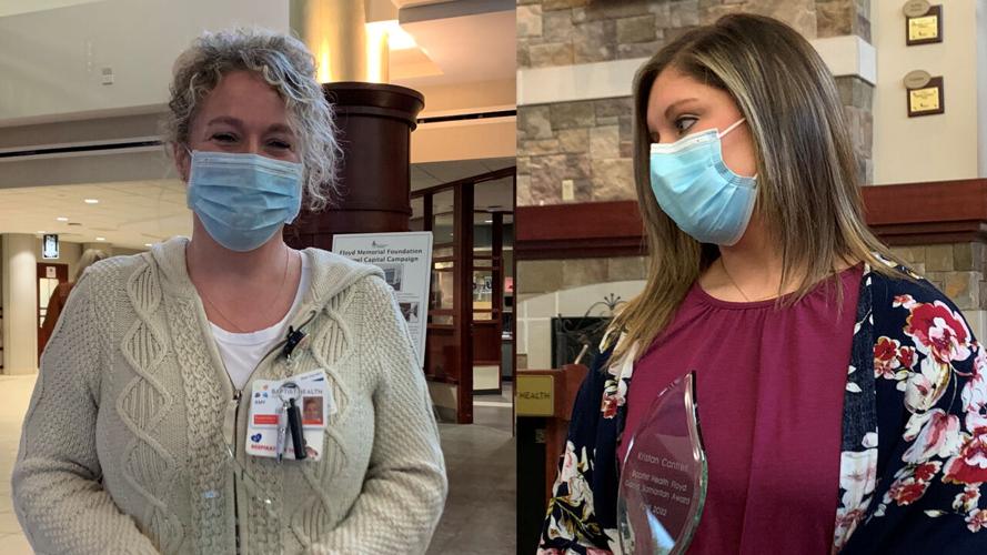 Kristen Cantrell and Amy Fell