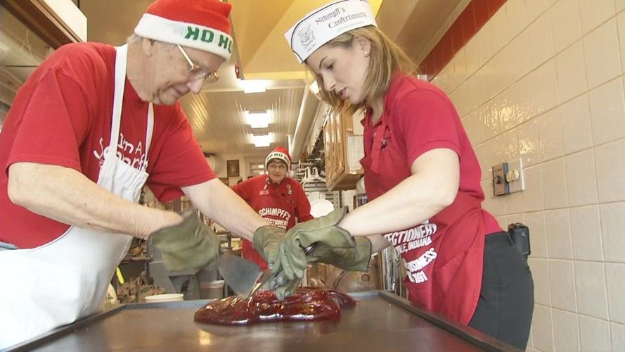 GINA ON THE JOB: Schimpff's Candy maker