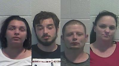 Rebecca Bradley, Damian Darnell, Randell Phelps and Denise VanMeter