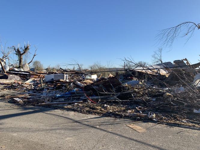 Dawson Springs tornado damage