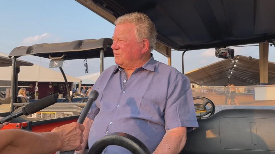 Shatner honored at Kentucky State Fair 8-24-23