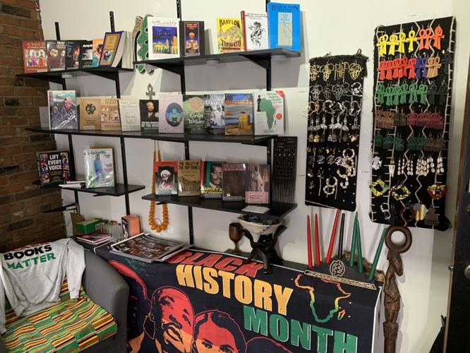 Books and jewelry at The Prolific Experience