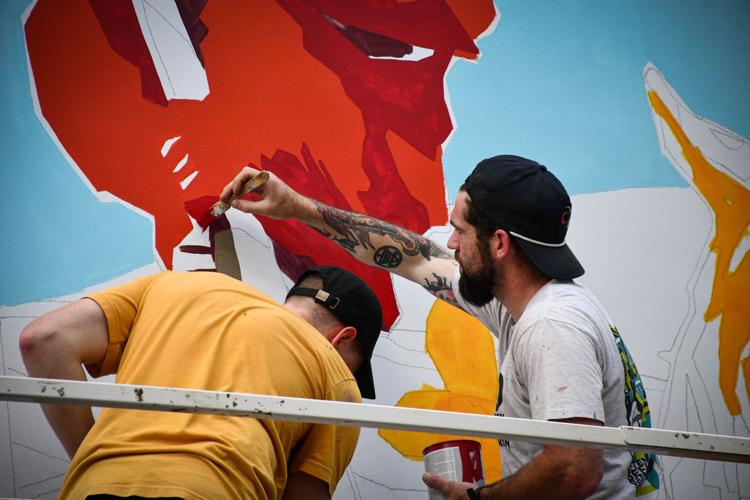 Louisville Zoo new mural 7-31-24
