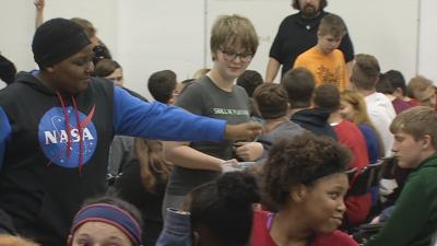 Students with autism raise thousands of dollars to fight leukemia