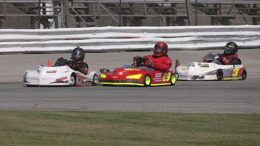 Shooting victim becomes racer 1