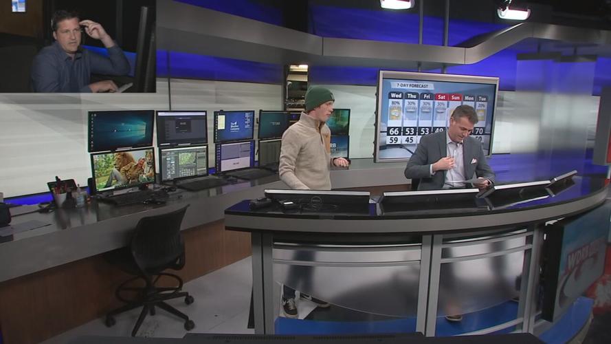 Jude Redfield Prank on WDRB in the Morning