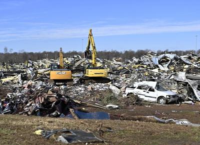 MAYFIELD TORNADO DAMAGE - AP FILE