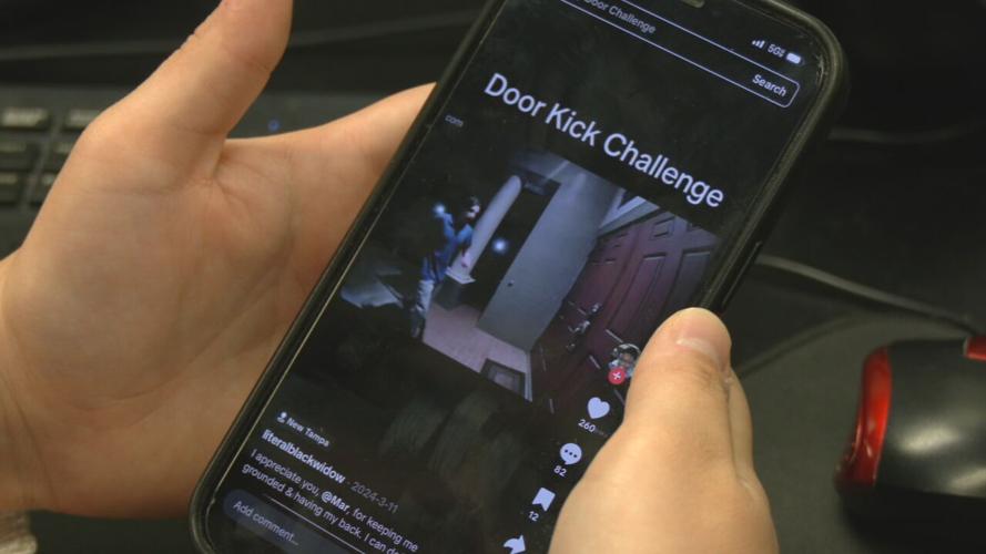 TikTok door knock challenge