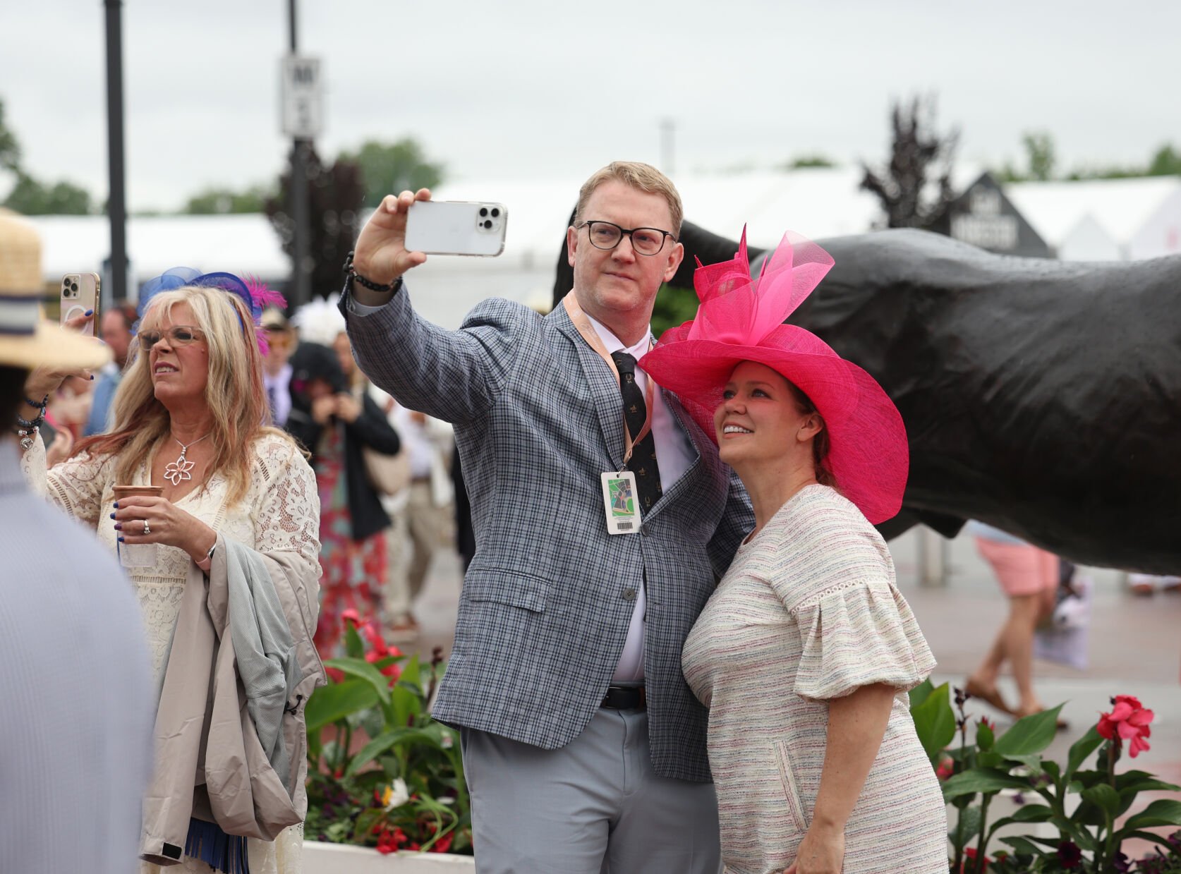 Churchill Downs crowd - Derby Day May 3.JPG