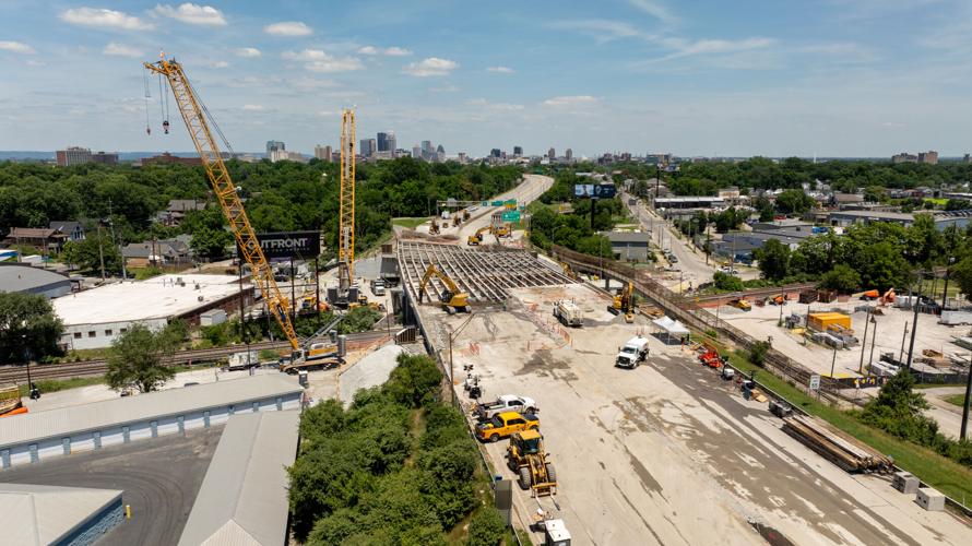 I-65 construction over Hill and Burnett 6-4-26