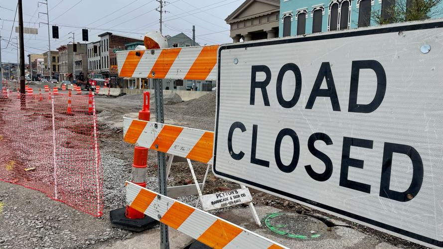 Downtown New Albany Construction