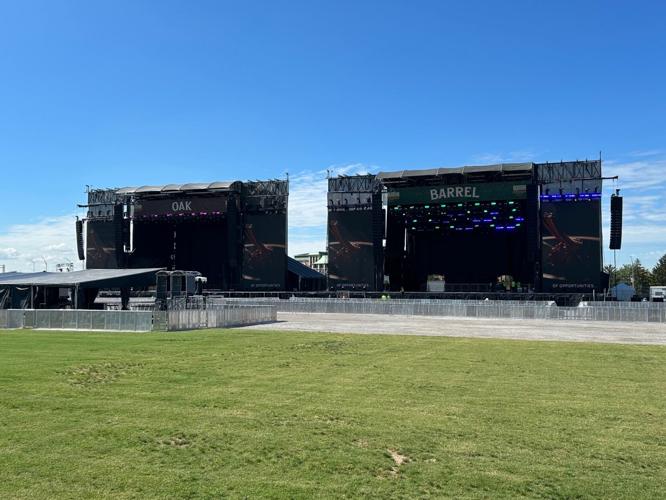 2024 Bourbon & Beyond Setup