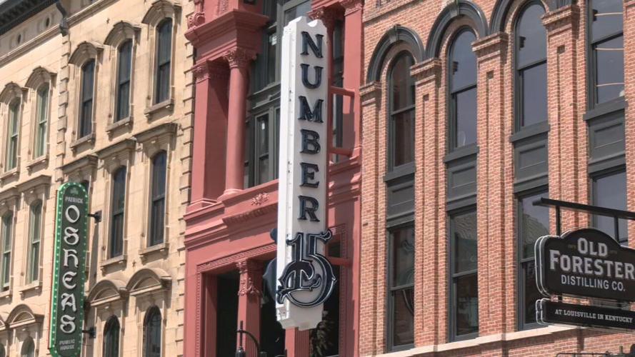 Number 15 on Whiskey Row