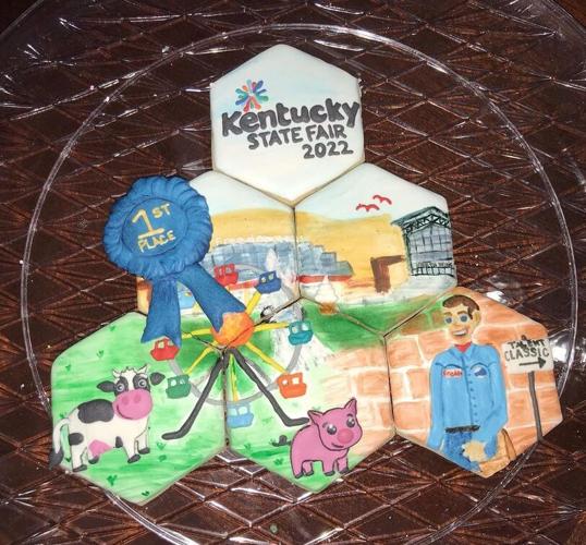 WDRB Reporter Lexie Ratterman's cookies that won a blue ribbon at the 2022 Kentucky State Fair