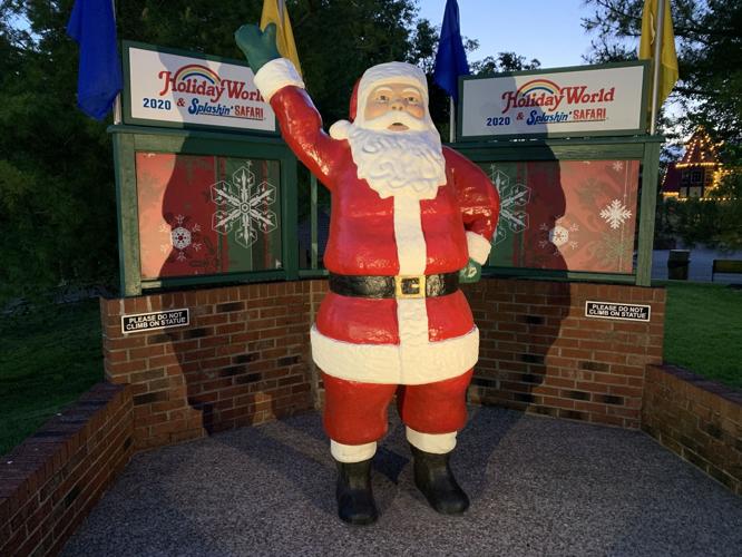 Holiday World Santa Claus Display