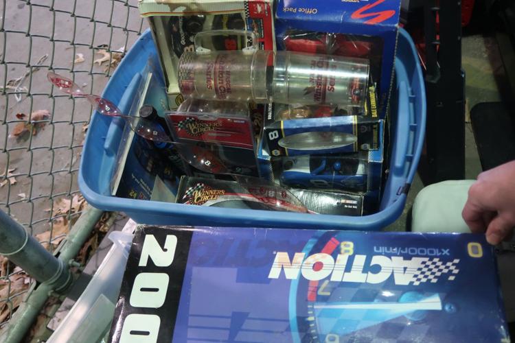 'Approximately $100,000' of stolen property recovered by LMPD on Jan. 9, 2020 (NASCAR memorabilia)