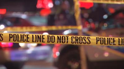 Police crime scene tape